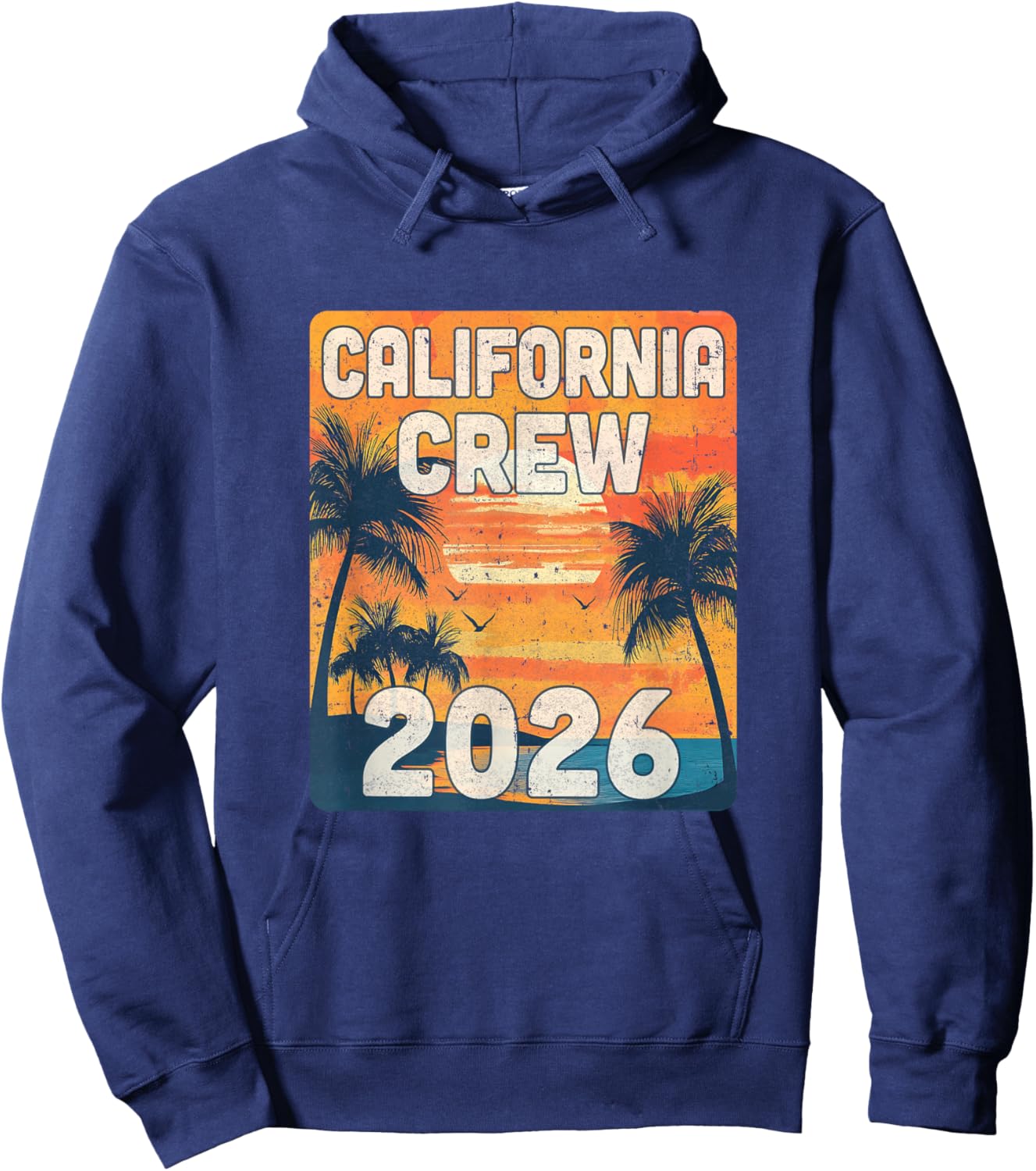 California Crew 2026 Vacation Matching Group Travelers Trip Hoodie - Hoodie | Navy