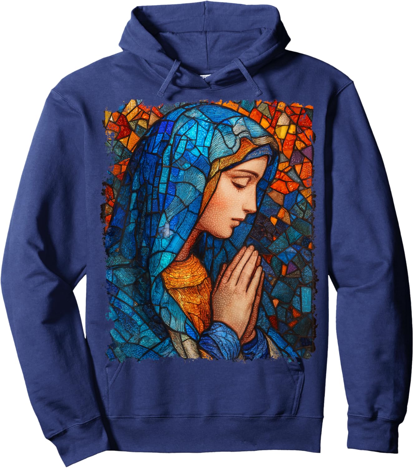 The Virgin Mary Hoodie - Hoodie | Navy