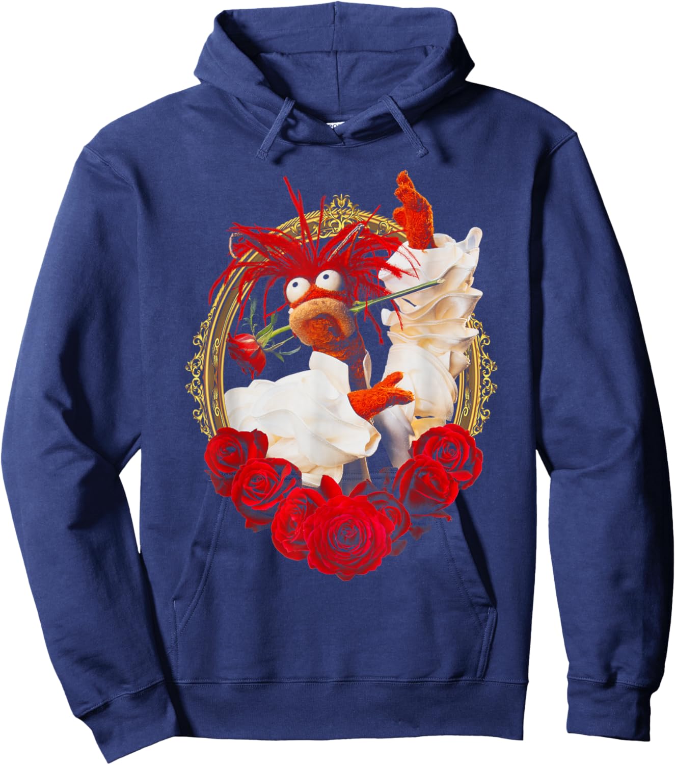 Disney The Muppets Pepe The King Prawn Spanish Dance Hoodie - Hoodie | Navy