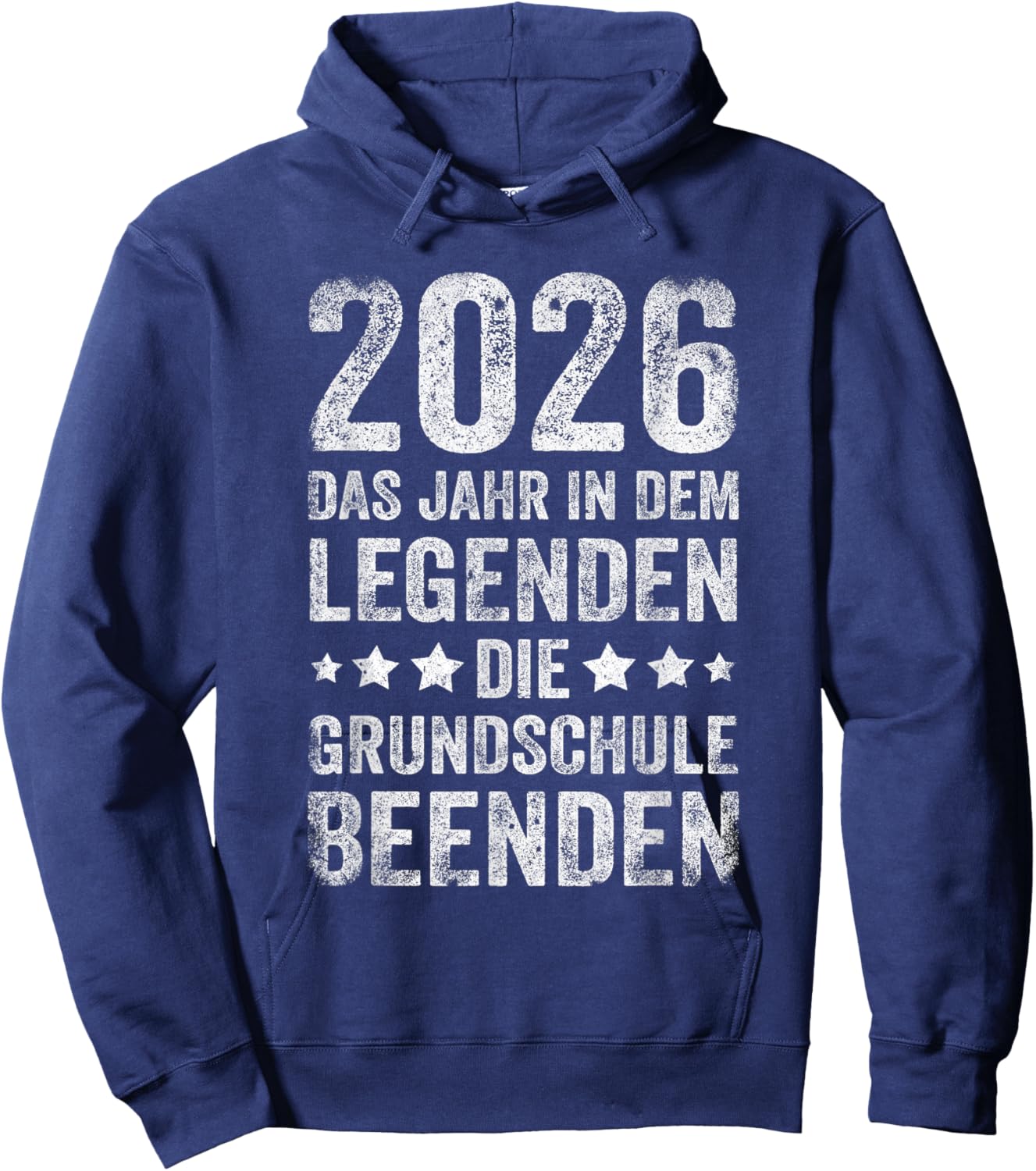 Grundschule 2026 Abgänger Geschafft Grundschule Hoodie - Hoodie | Navy