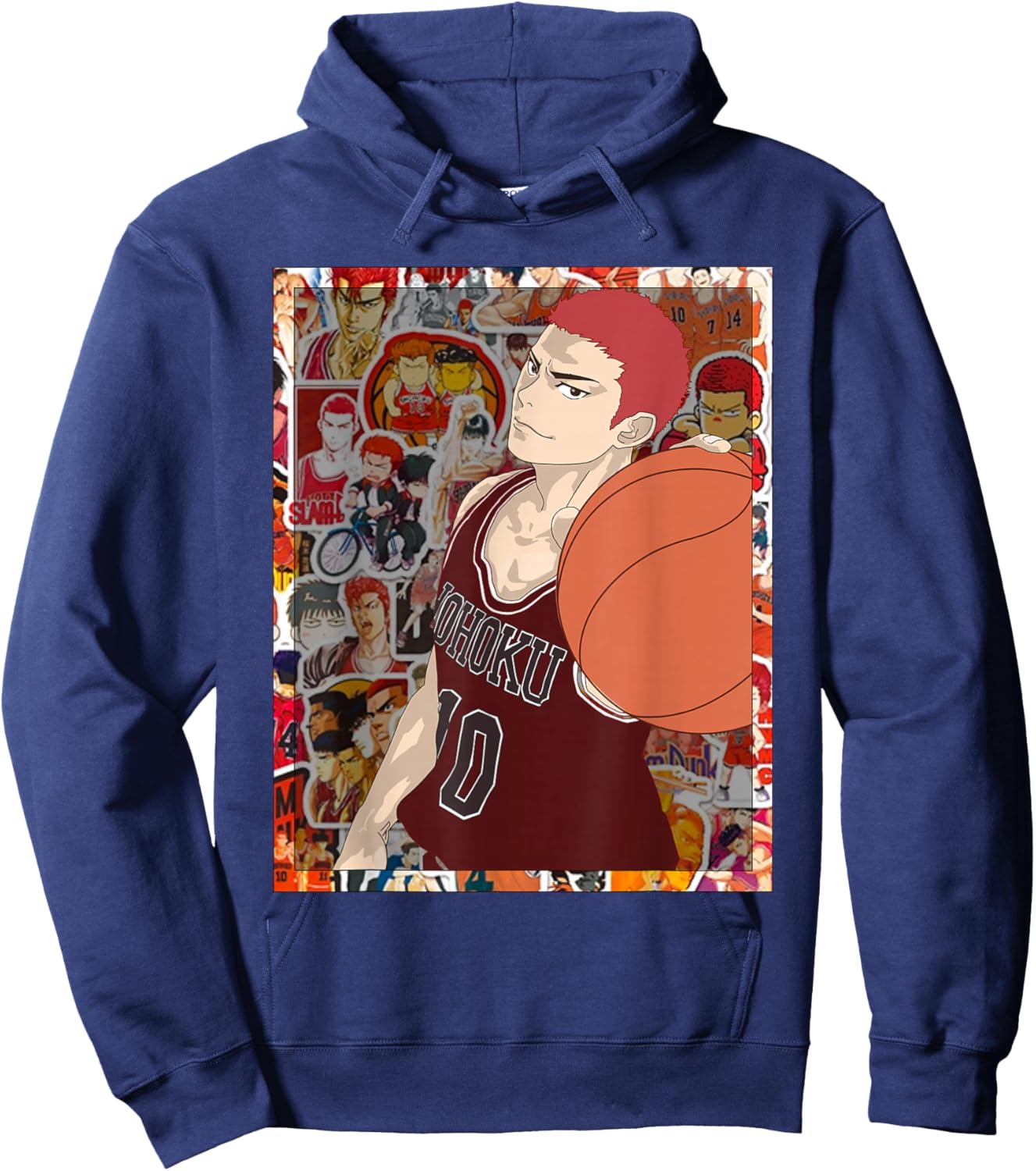 Hanamichi Sakuragi Hoodie - Hoodie | Navy