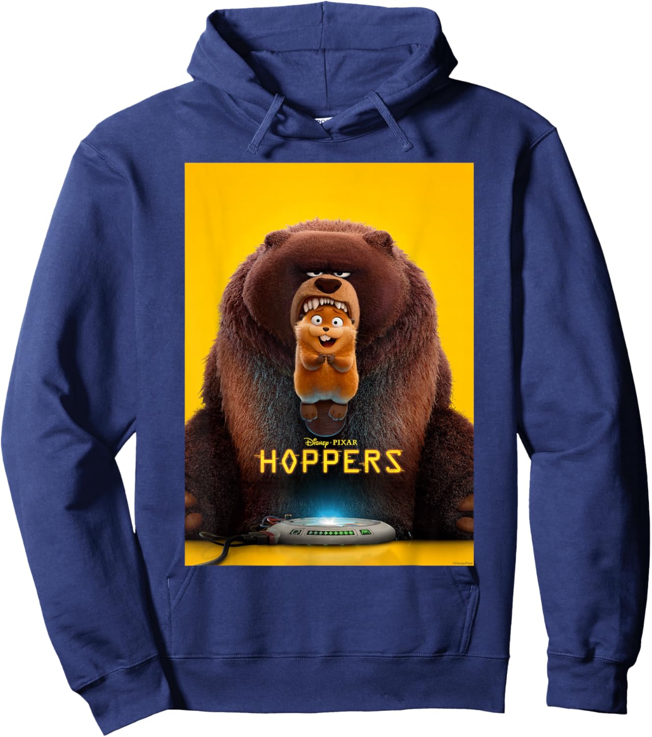 Disney and Pixar's Hoppers Mabel & Ellen Movie Poster Art Hoodie - Hoodie | Navy
