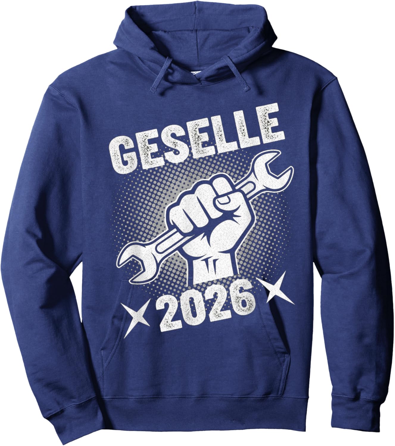 Geselle 2026 with German Text Hoodie - Hoodie | Navy