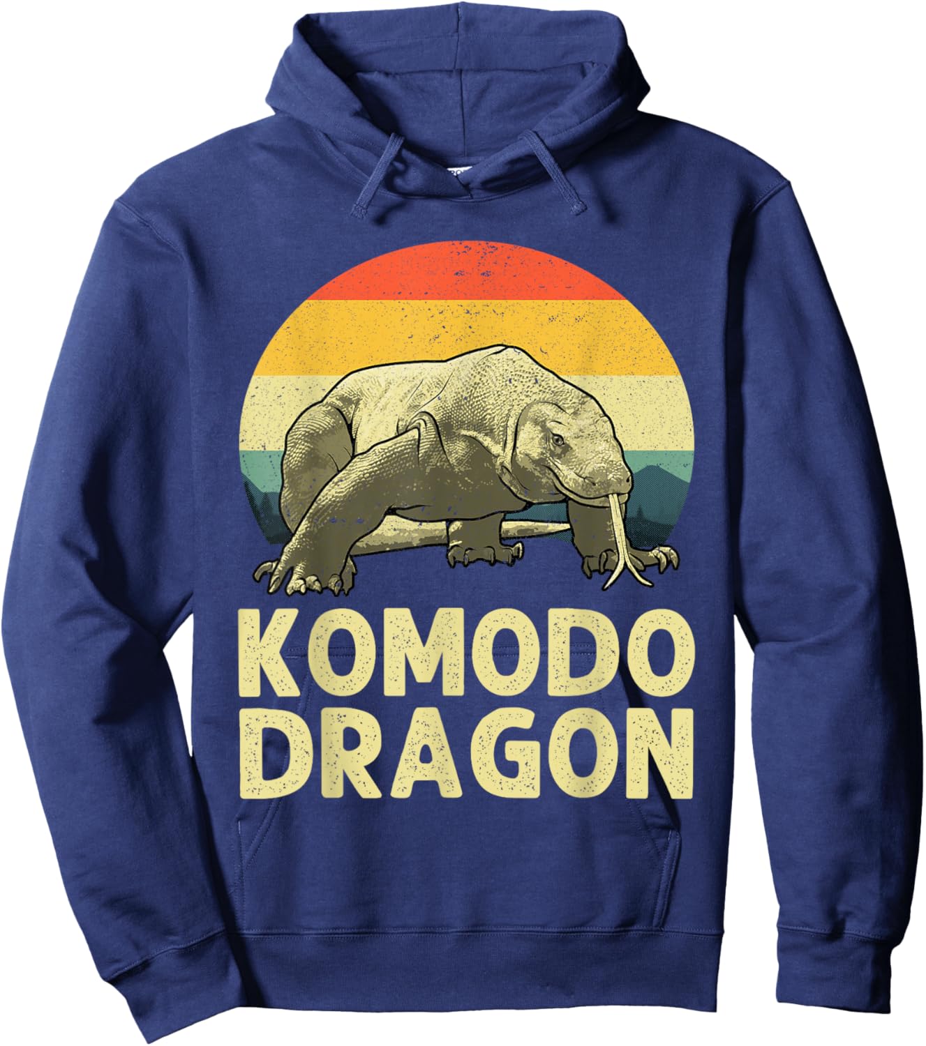 Komodo Dragon Design Women Kids Komodo Dragon Lover Hoodie - Hoodie | Navy
