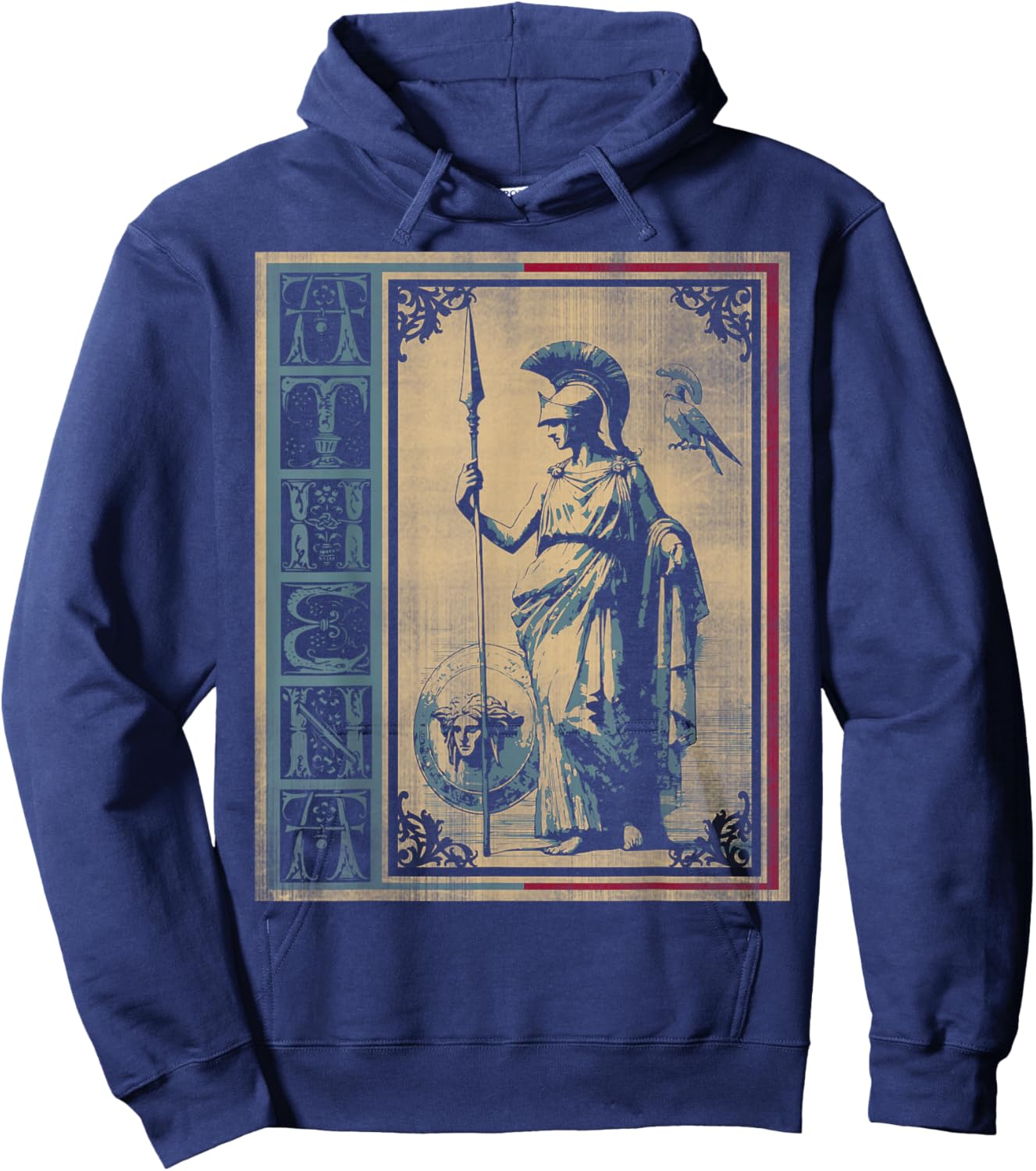 Goddess of wisdom Athena in greek mythology Hoodie - Hoodie | Navy