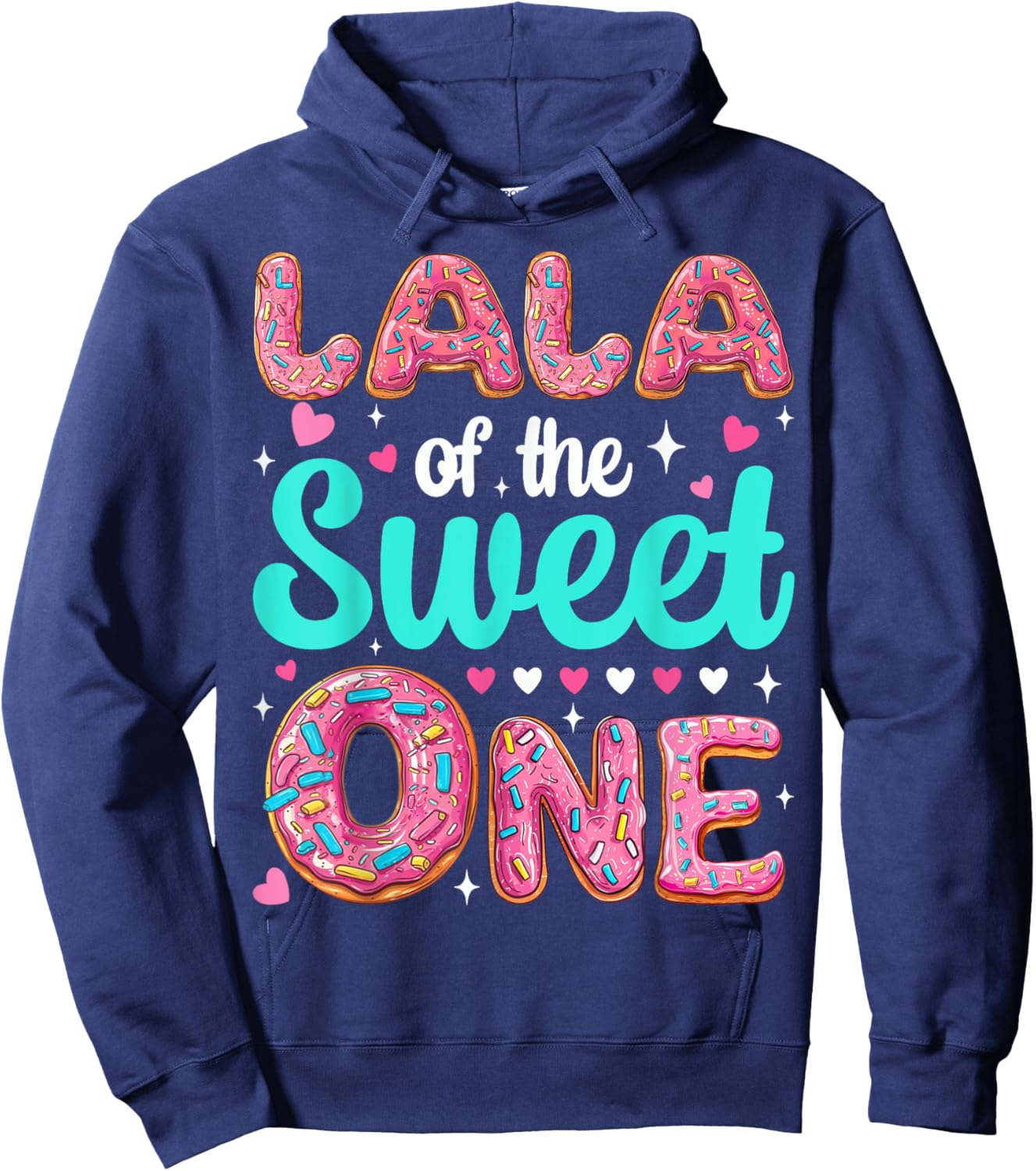 Lala of The Sweet One First Birthday Matching Family Hoodie - Hoodie | Navy