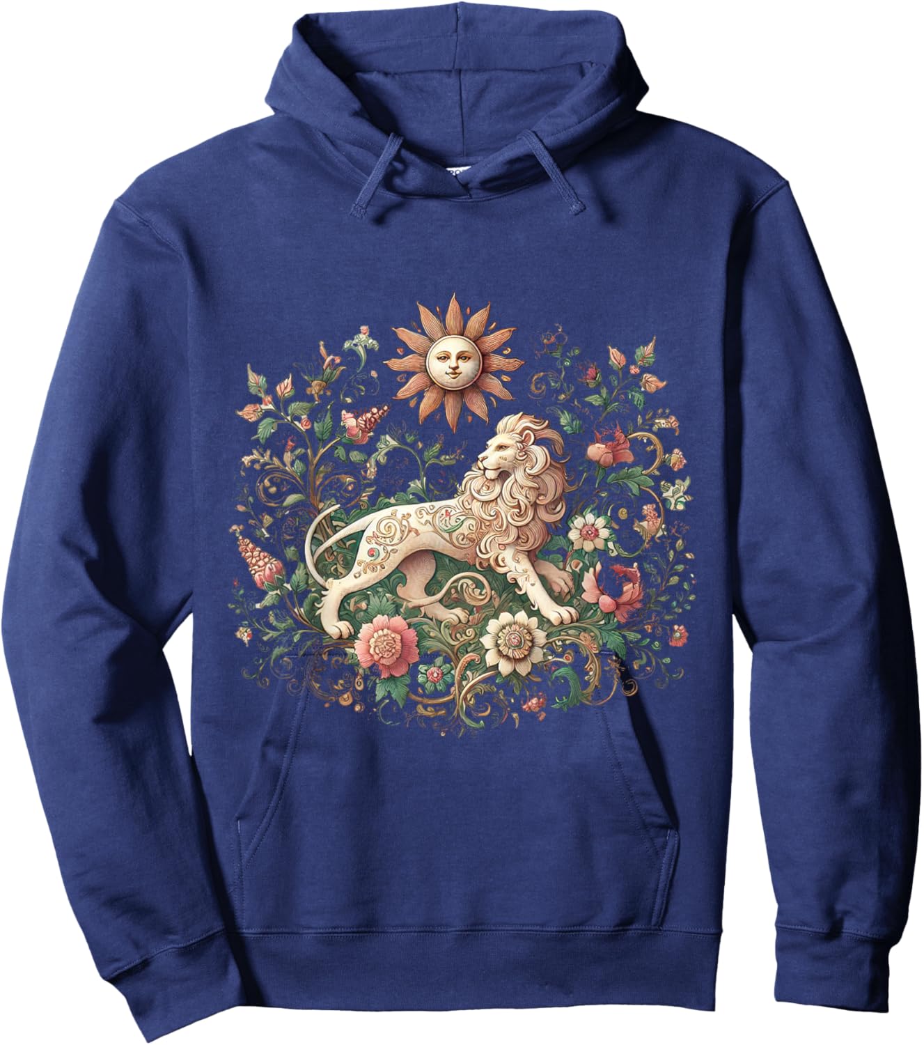 Persian Lion and Sun, Shir o Khorshid Hoodie - Hoodie | Navy