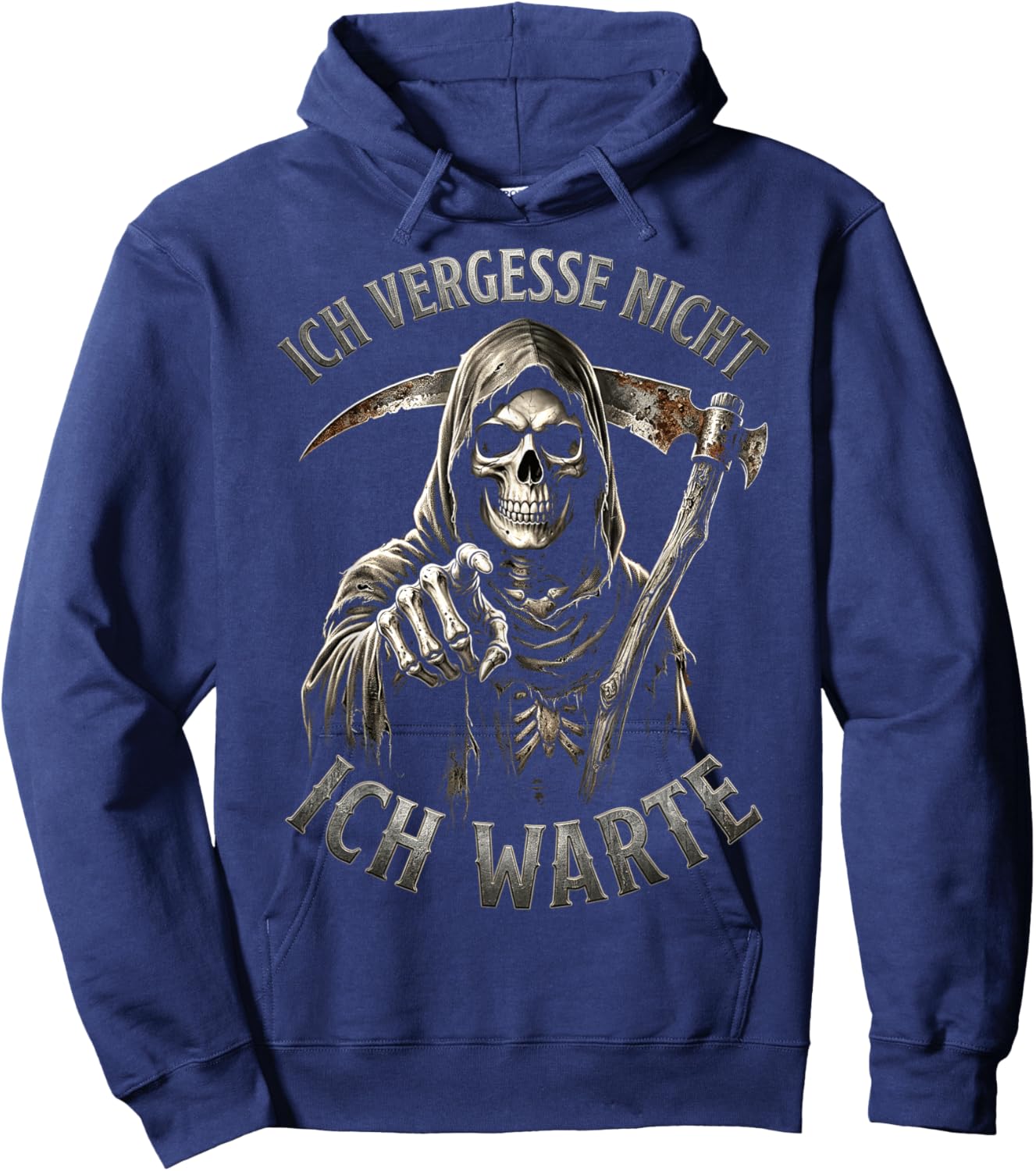 Ich Vergesse Nicht Ich Warte Sarkasmus Hoodie - Hoodie | Navy