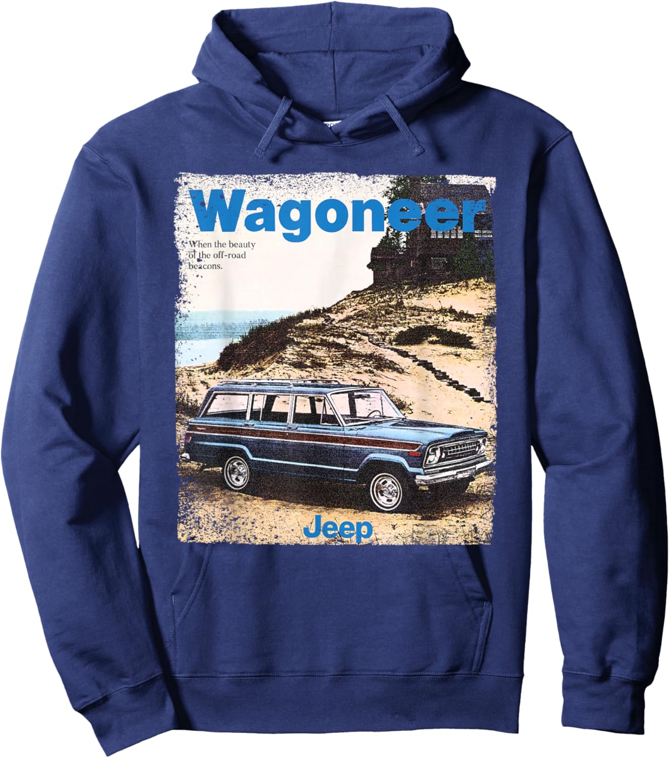 Jeep Wagoneer - Officially Licensed Hoodie - Hoodie | Navy