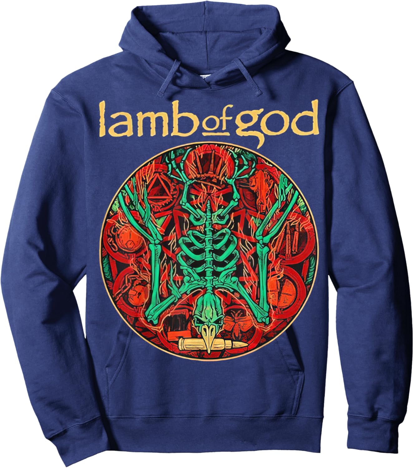 Lamb of Gods Warbird Hoodie - Hoodie | Navy