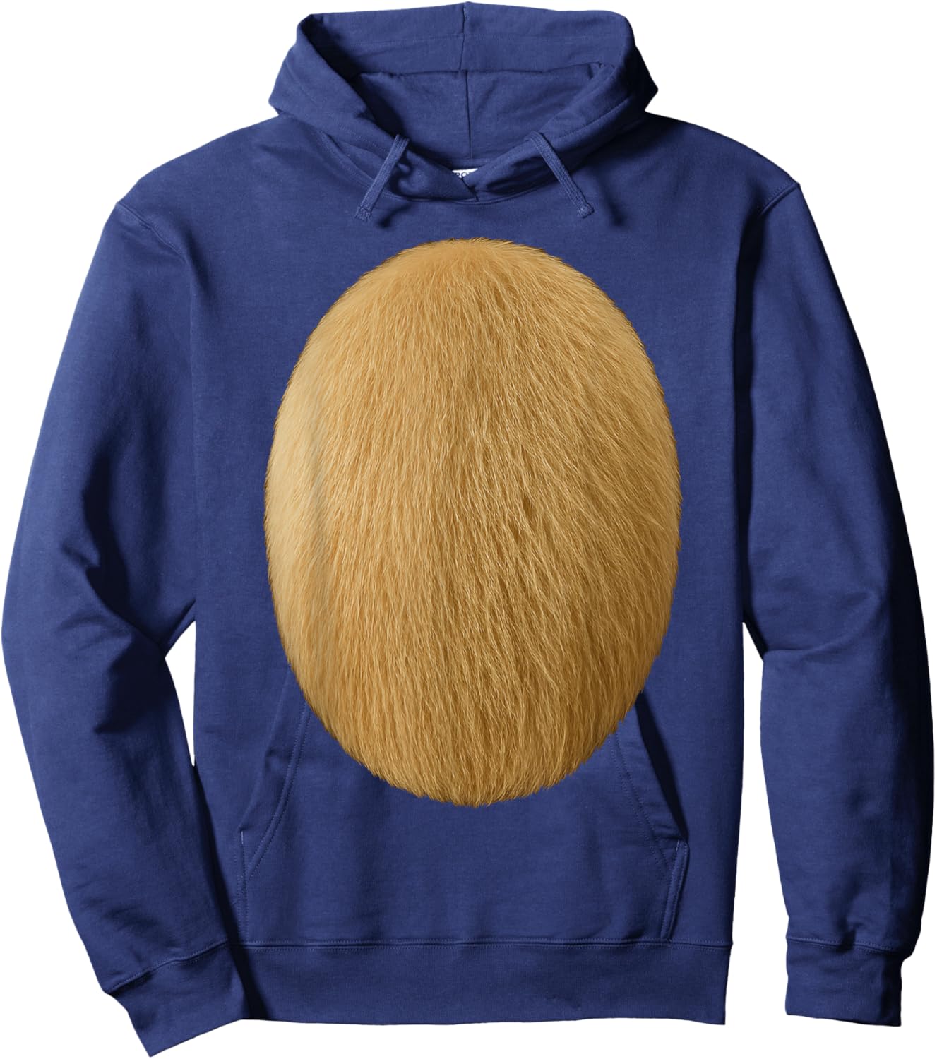 Funny Reindeer Belly DIY Christmas Costume Deer Xmas Holiday Hoodie - Hoodie | Navy