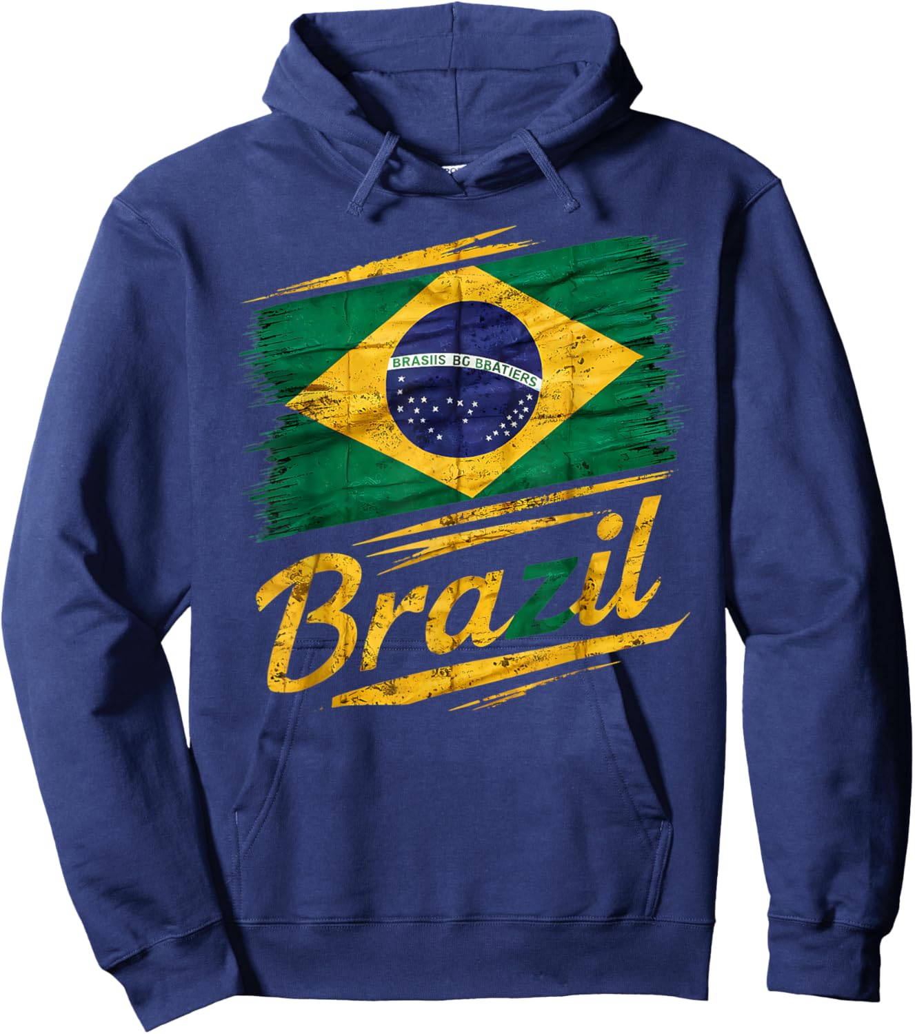 Brazil Brazilian Hoodie - Hoodie | Navy