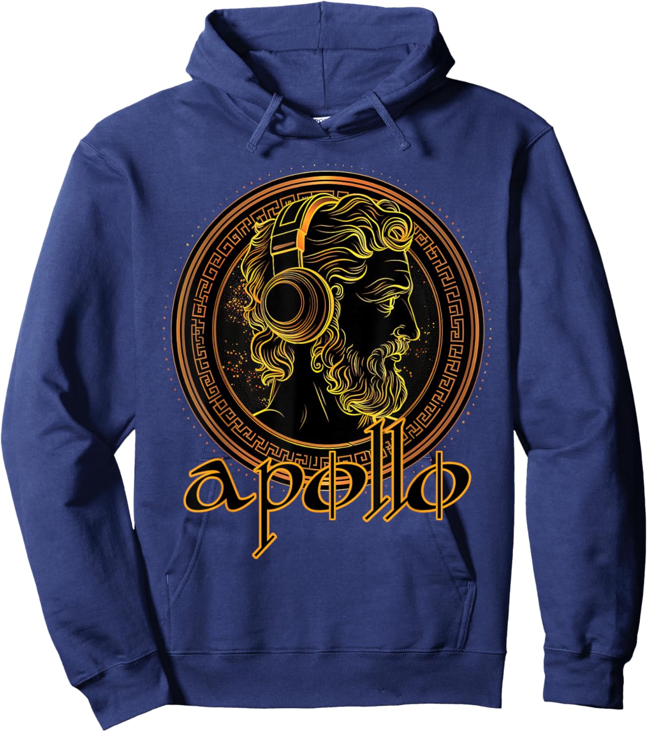 Apollo Greek God Music Lover Gamer Greece Mythology Hoodie - Hoodie | Navy