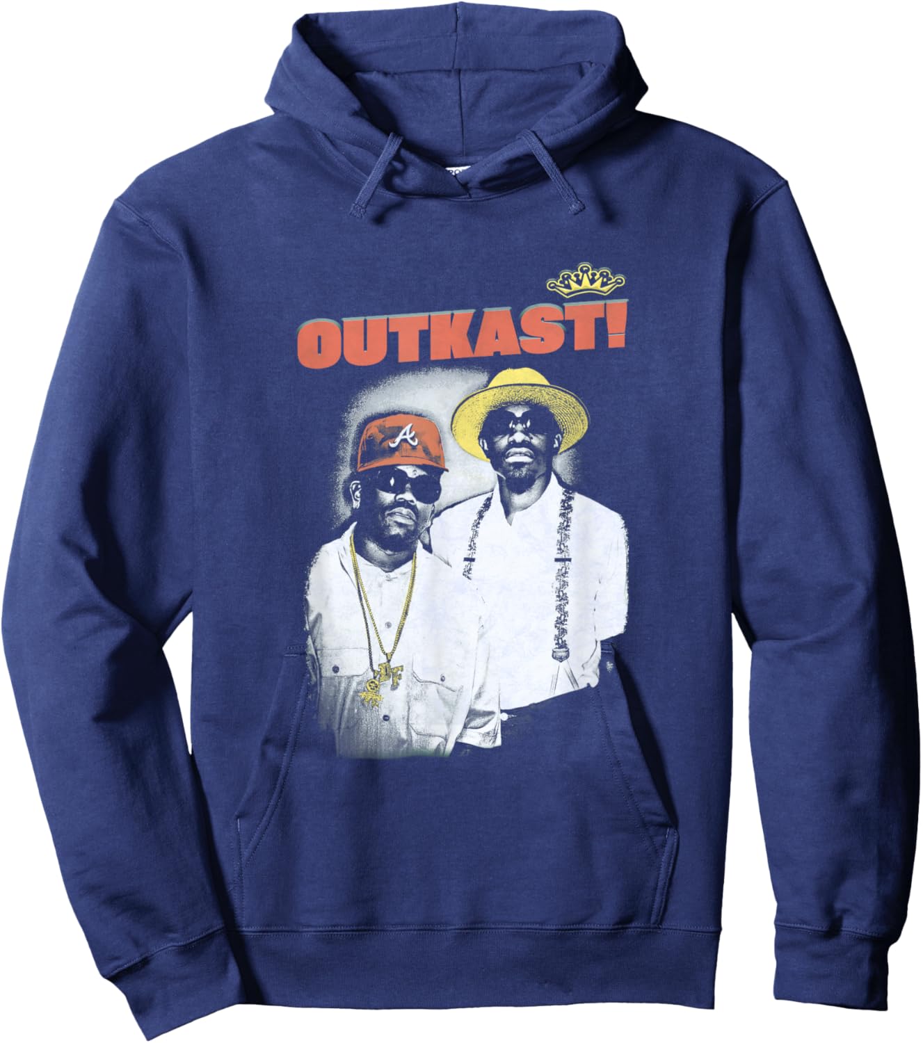 Outkast Chains Photo Hoodie - Hoodie | Navy