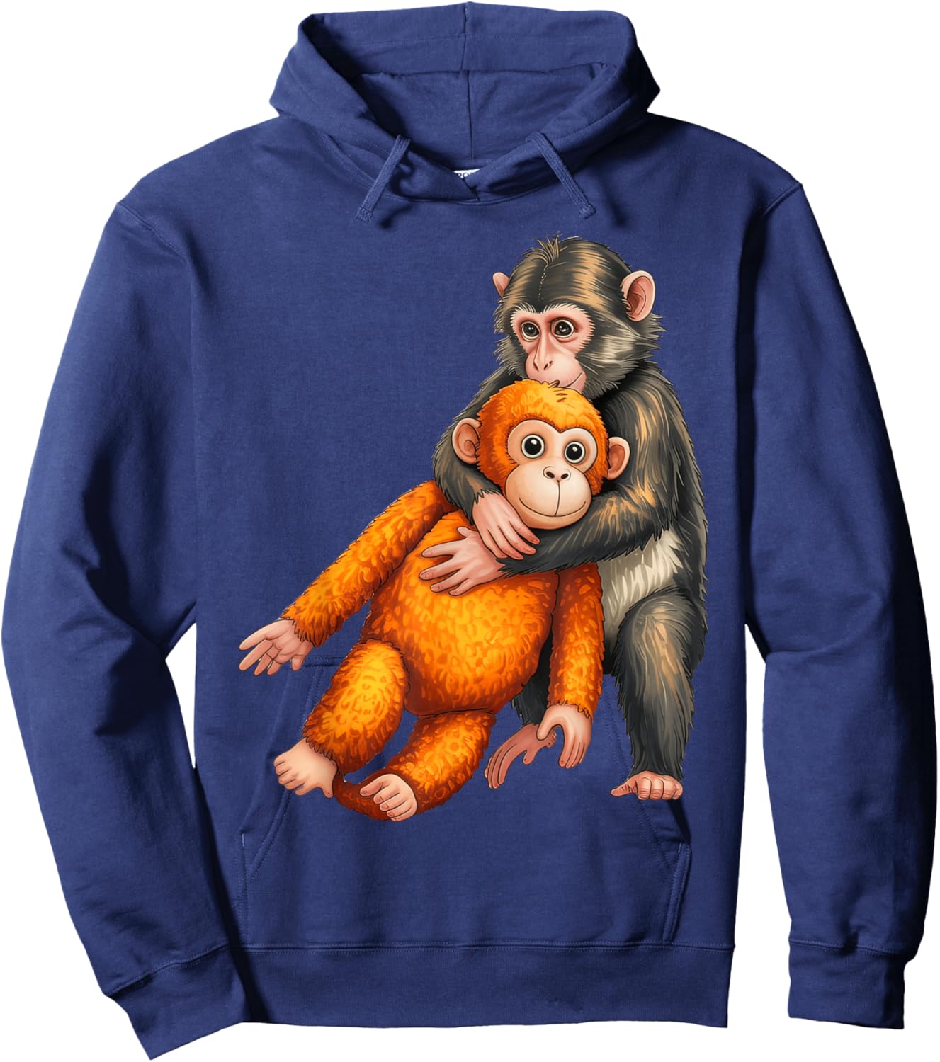 Baby Monkey Punch Hoodie - Hoodie | Navy