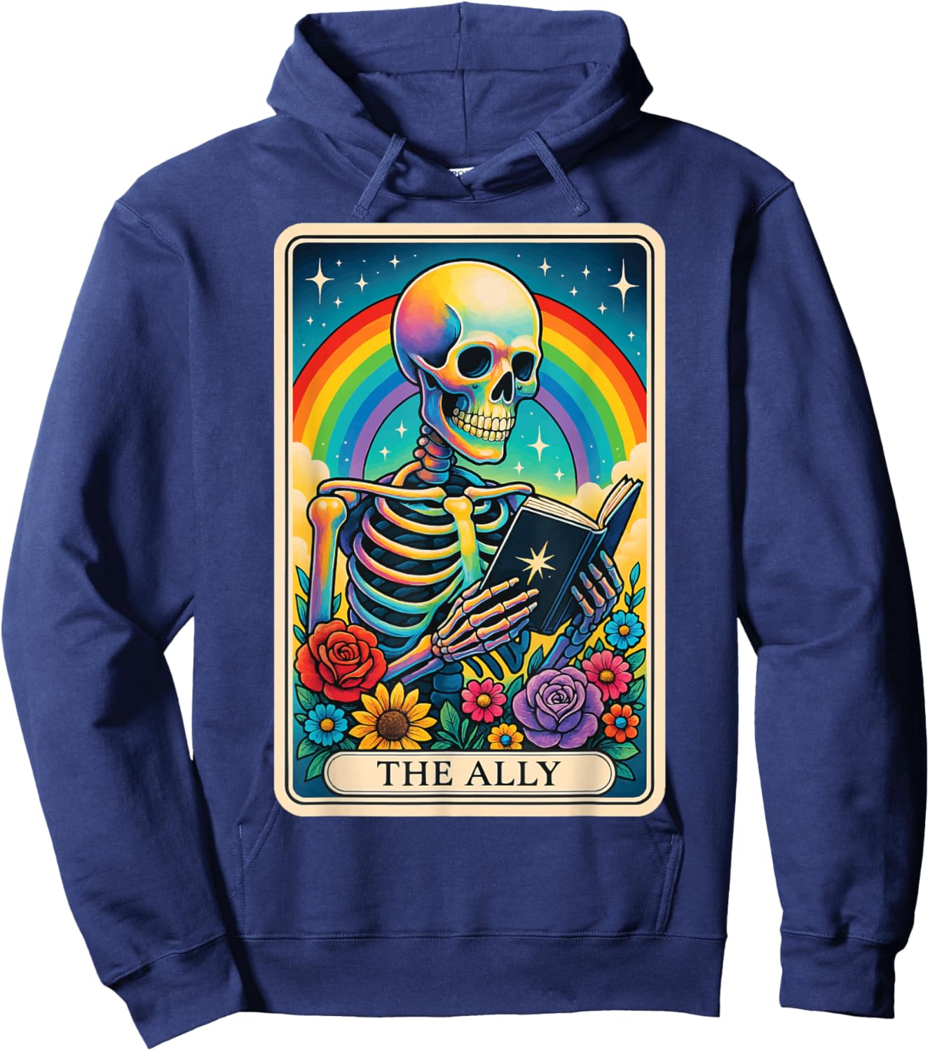 The Ally Tarot Card Hoodie - Hoodie | Navy