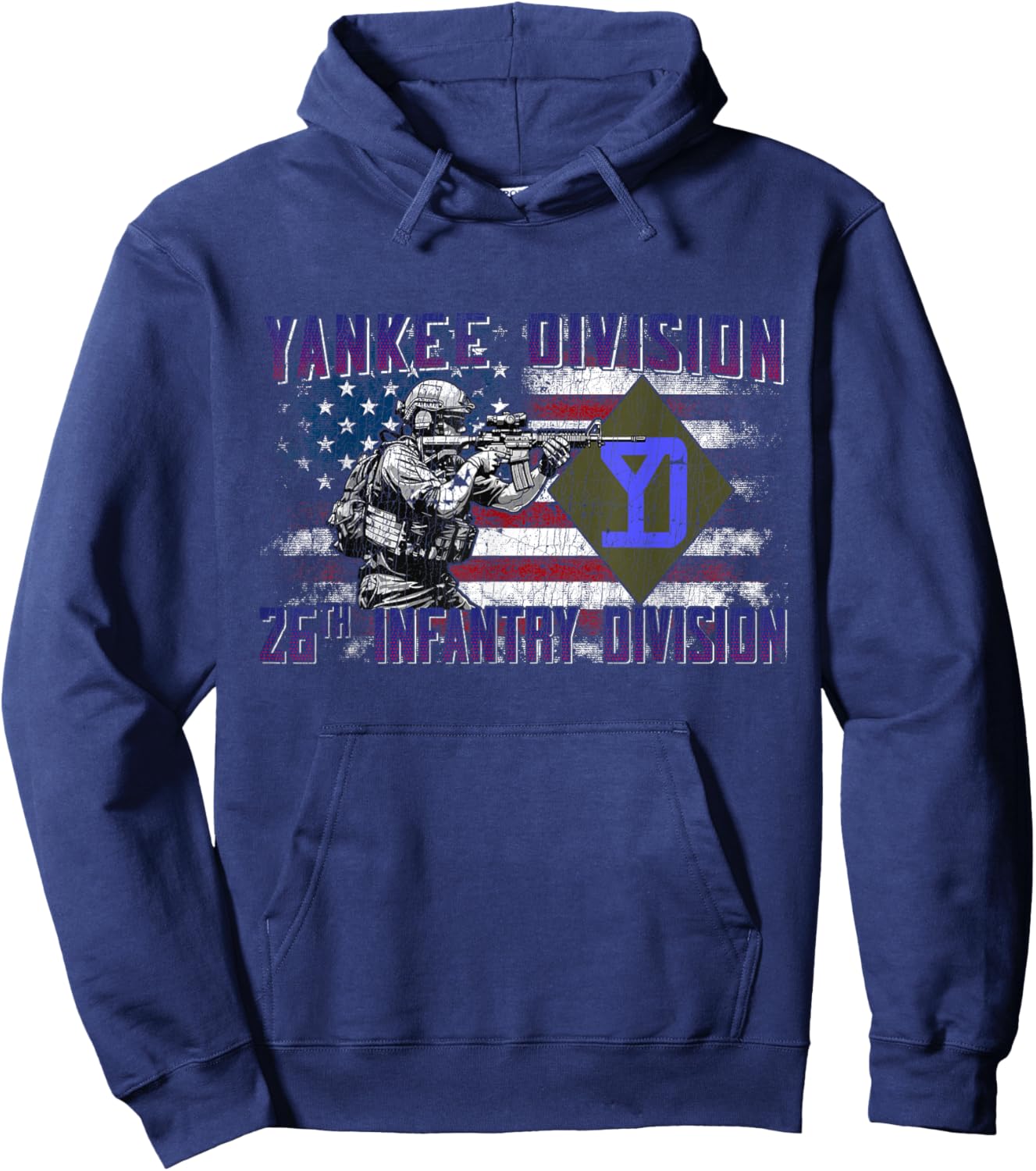 26th Infantry Division 26th ID Yankee Division Gifts Hoodie - Hoodie | Navy