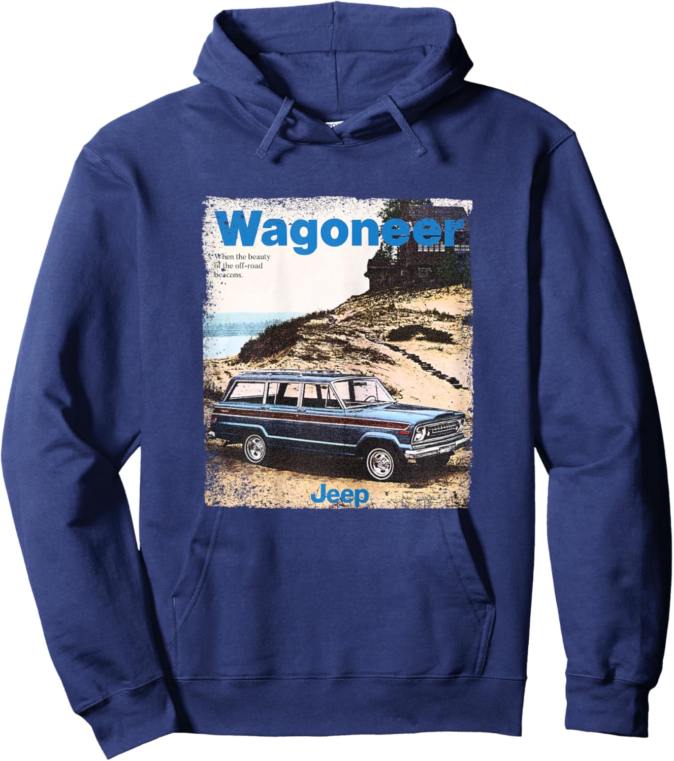 Jeep Wagoneer - Officially Licensed Hoodie - Hoodie | Navy