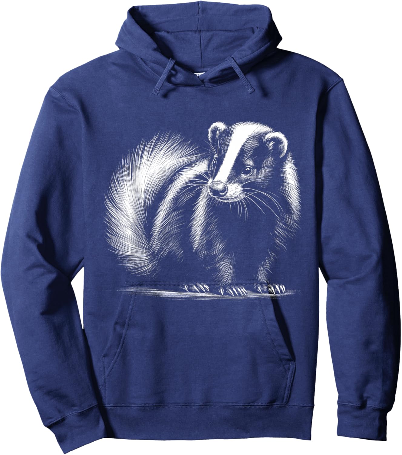 Skunk Lover Art Design Hoodie - Hoodie | Navy