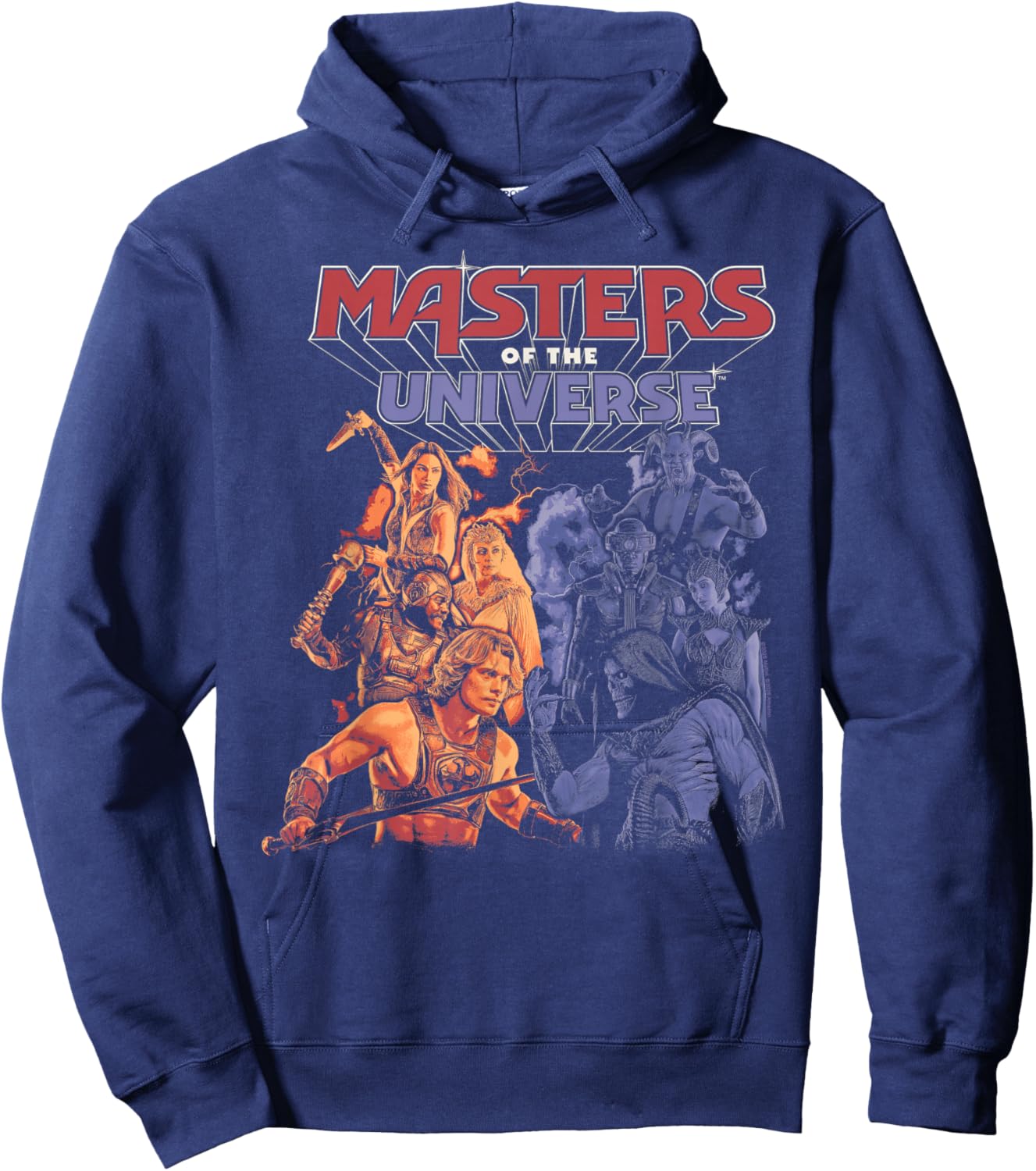Masters of The Universe: Character Collage Hoodie - Hoodie | Navy