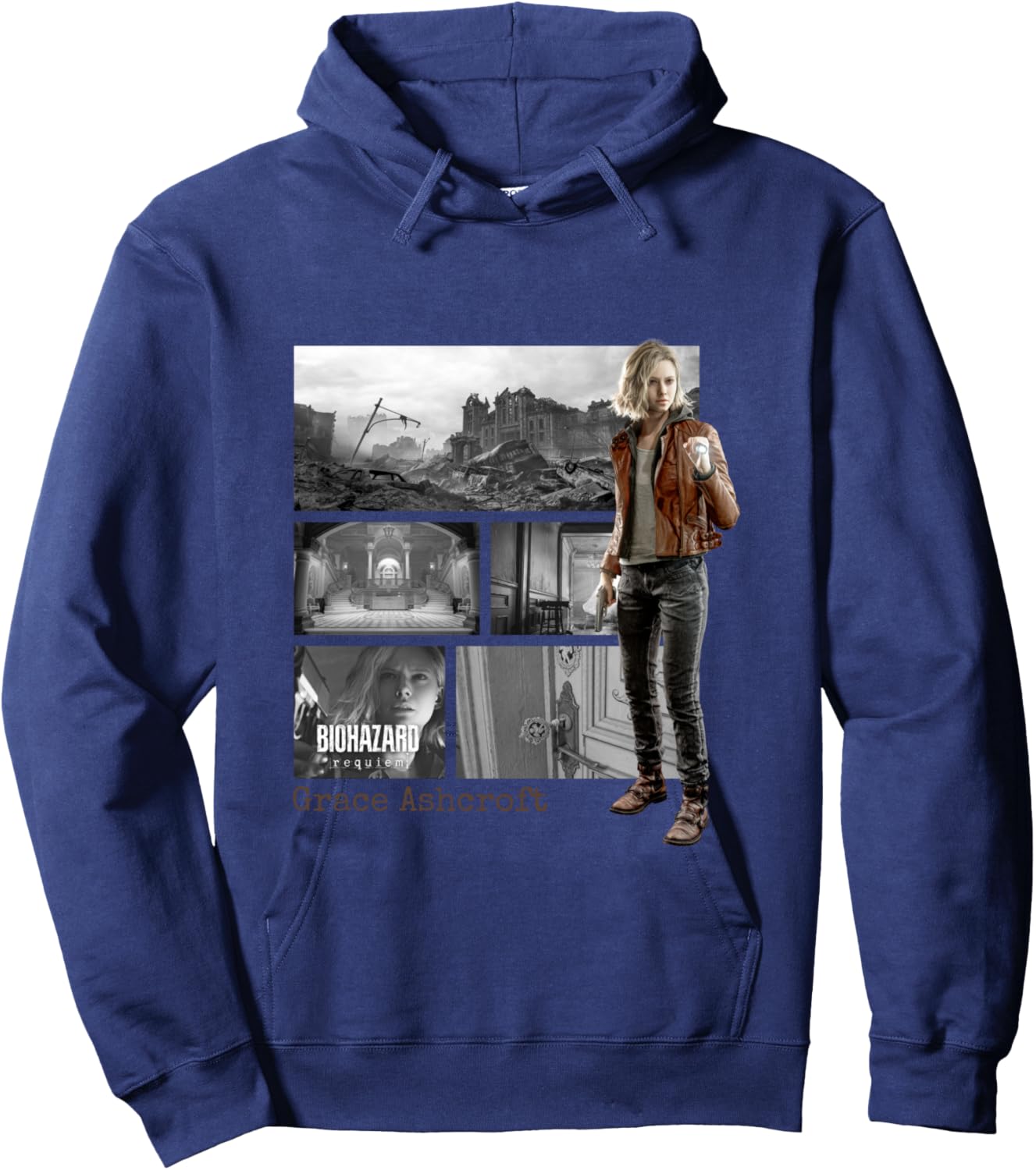 Resident Evil Requiem Grace FP Hoodie - Hoodie | Navy