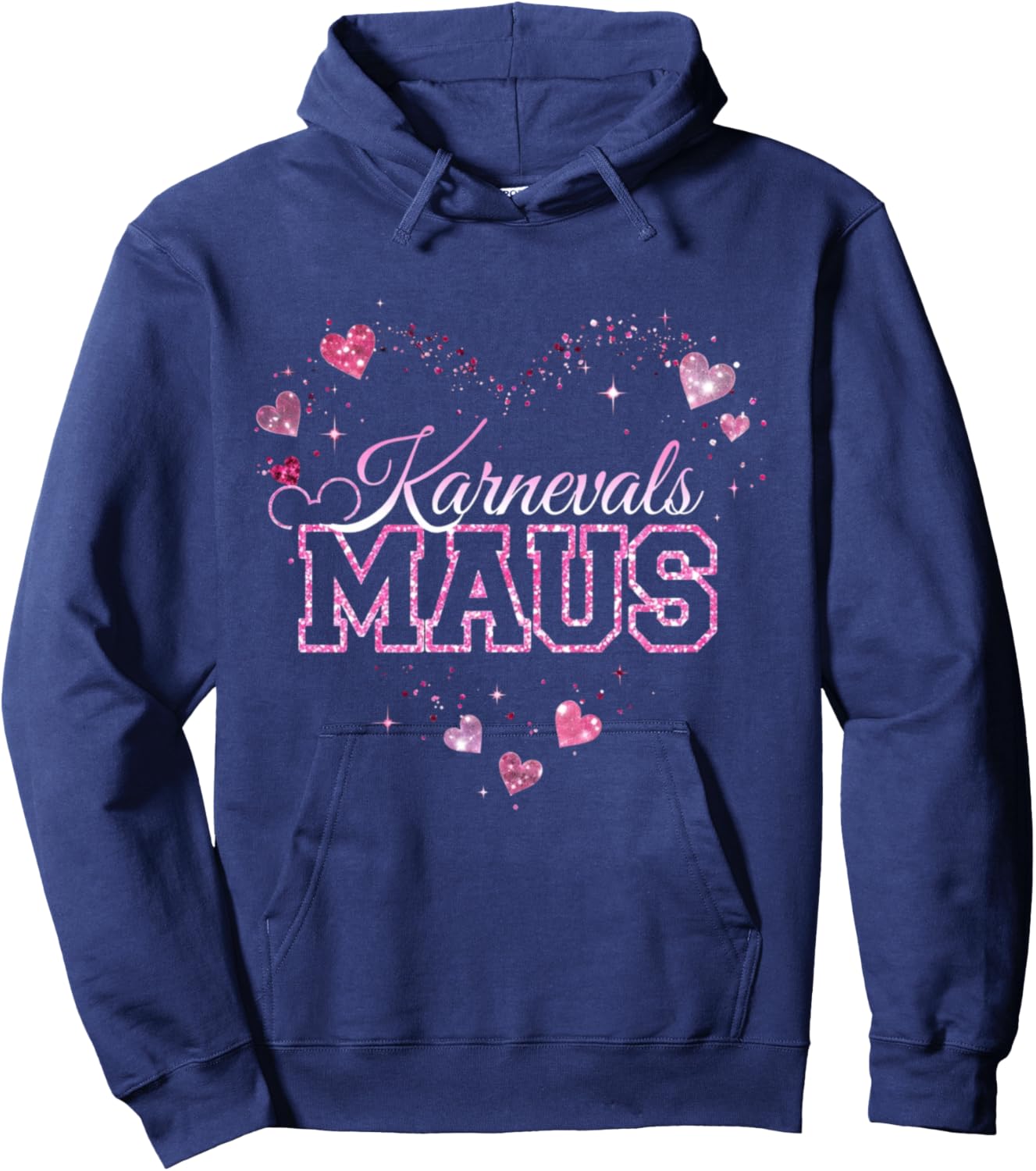 Carnival Mouse Cute Fancy Dress Motif and Children Shirt Hoodie - Hoodie | Navy