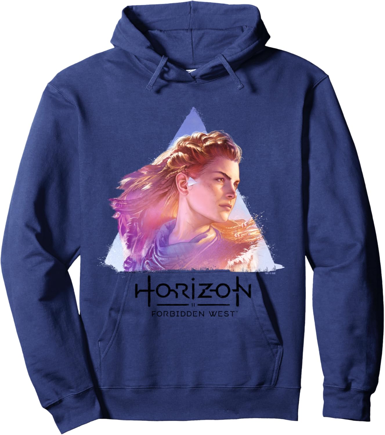 Horizon Forbidden West Aloy Portrait Hoodie - Hoodie | Navy