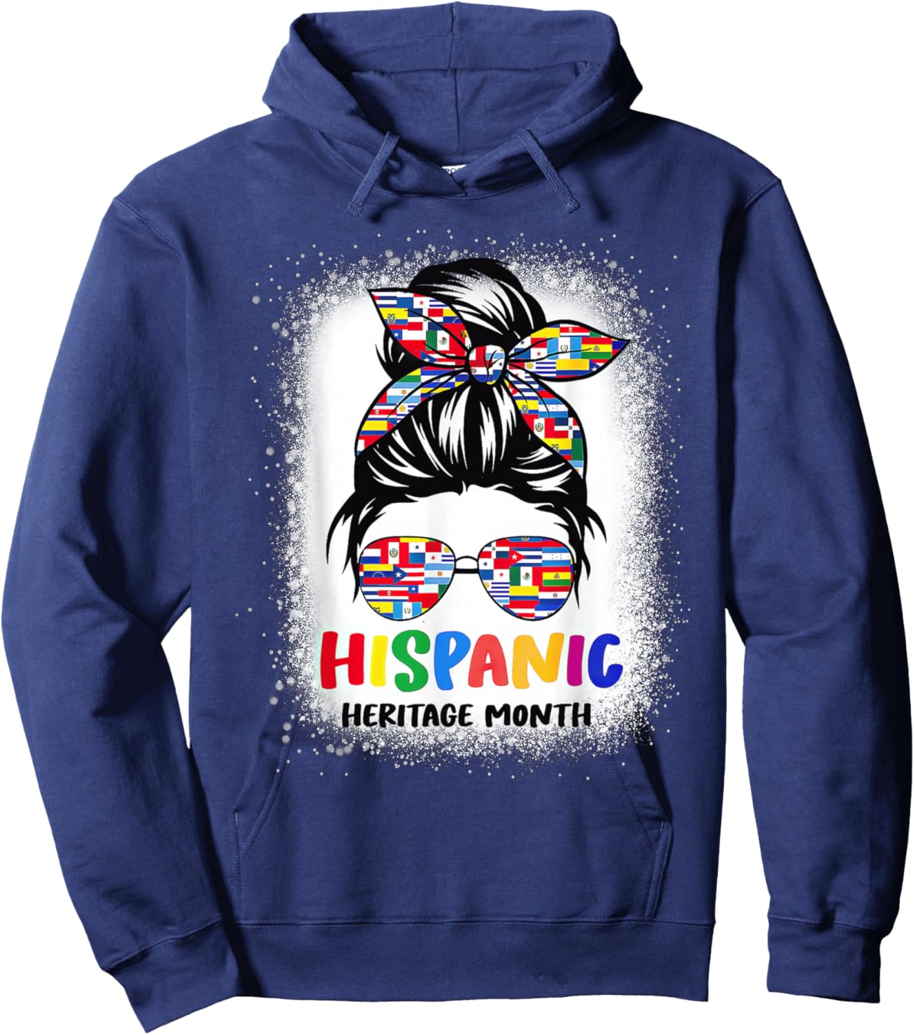 Hispanic Heritage Month Hoodie - Hoodie | Navy