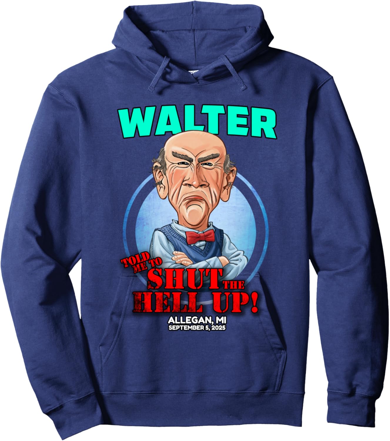 Walter Allegan, MI (2025) Hoodie - Hoodie | Navy