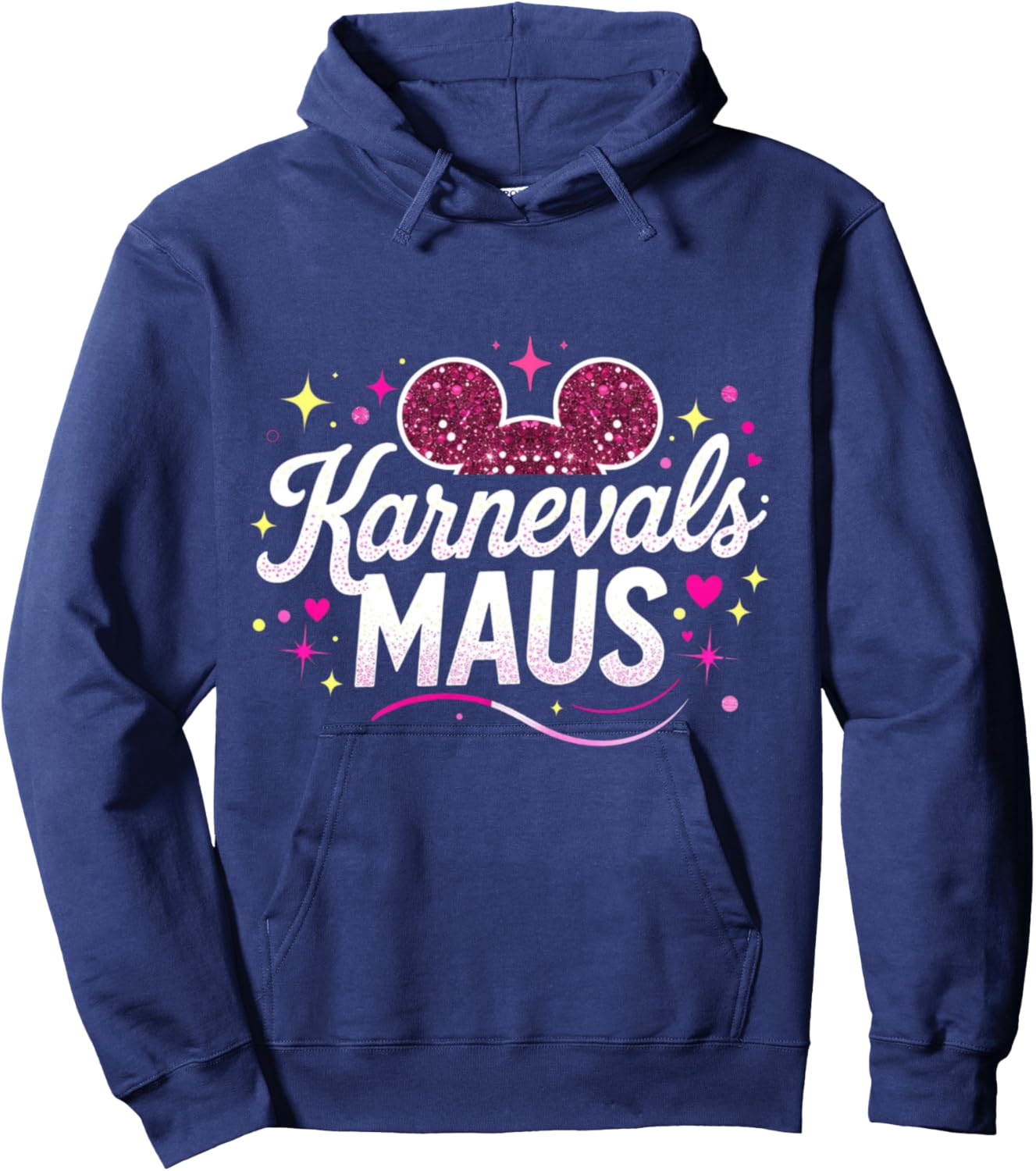 Carnival Mouse Cute Fancy Dress Motif and Children Shirt Hoodie - Hoodie | Navy