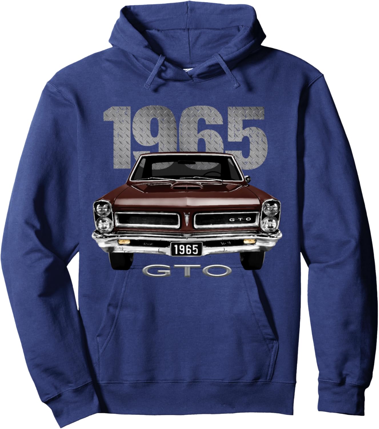 1965 GTO vintage cars classic Hoodie - Hoodie | Navy