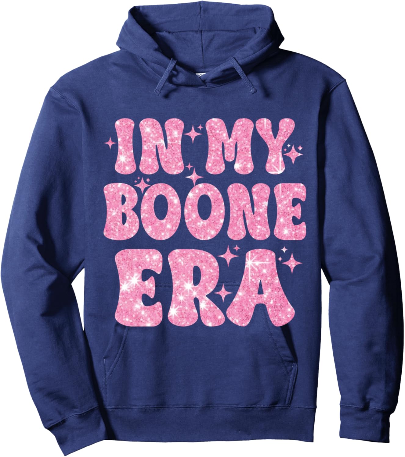 In My Boone Era Funny Quote Women Kids Hoodie - Hoodie | Navy