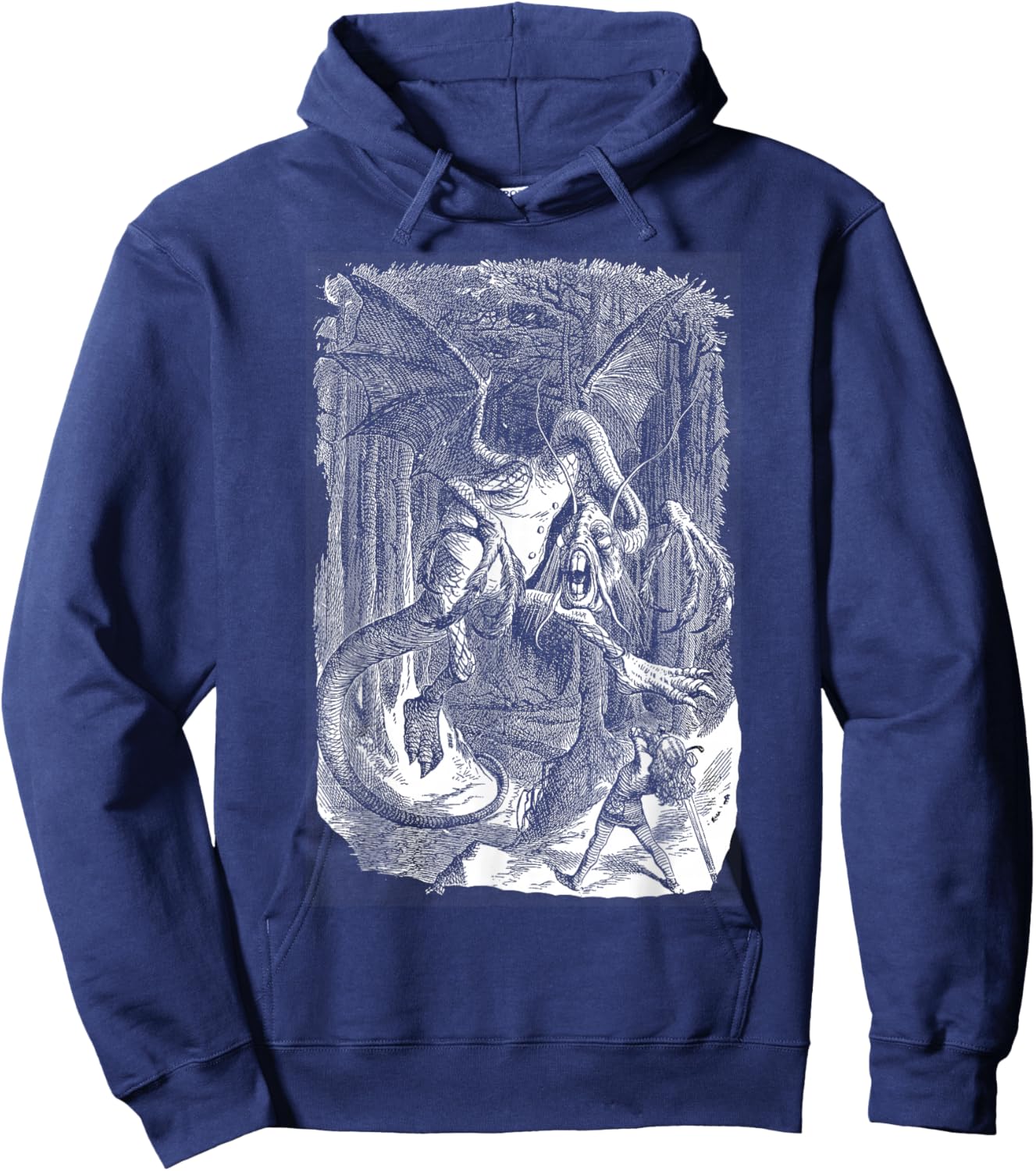 Beware the Jabberwocky Hoodie - Hoodie | Navy