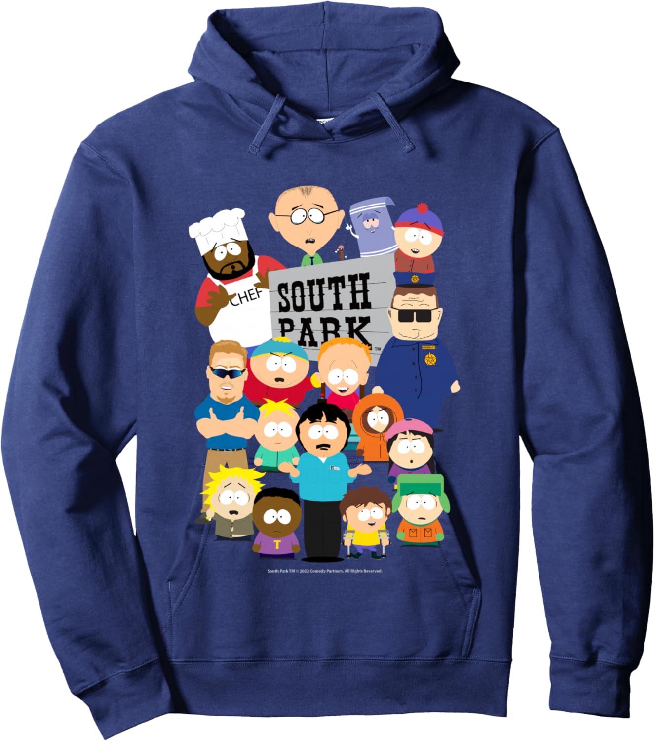 Moulding South Park Hoodie - Hoodie | Navy