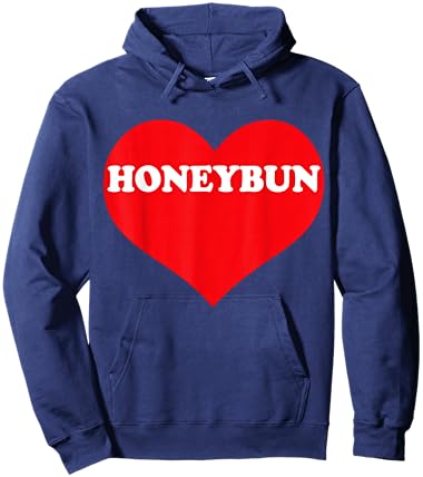 I Heart Honeybun, I Love Honeybun Custom Hoodie - Hoodie | Navy