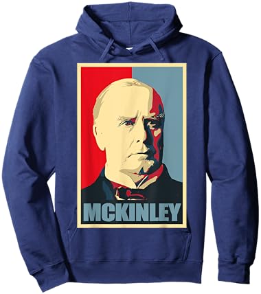 President William Mckinley Hoodie - Hoodie | Navy
