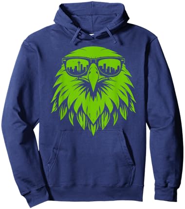 Graphic Hawk Women Boys Girls Kids Hoodie - Hoodie | Navy