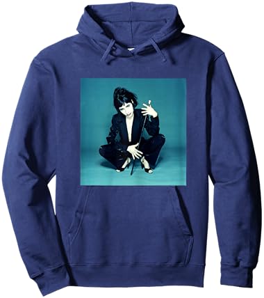 PJ Harvey Magazine Photo Shoot By Simon Fowler Hoodie - Hoodie | Navy