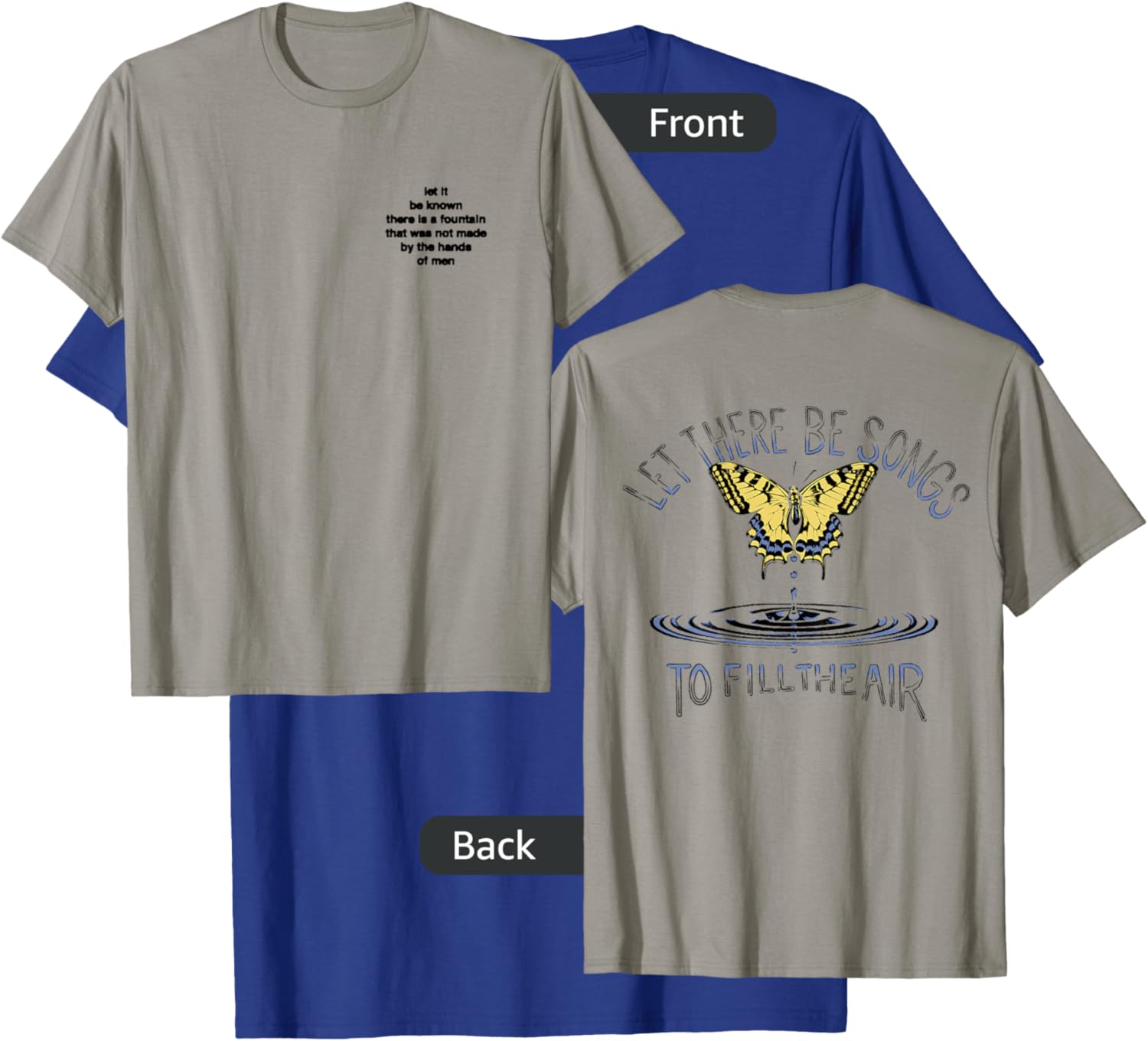 Grateful Dead Ice Nine Lyrics Let There Be Songs T-Shirt - T-Shirt | Royal