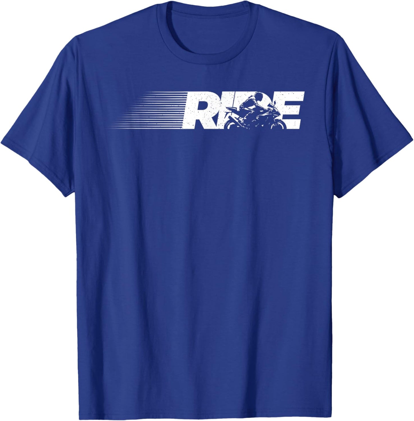 Cool Motorcycle Design Women Biking Motorcycle Lover T-Shirt - T-Shirt | Royal