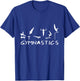 Men's & Boys Gymnastics - gymnast T-Shirt - T-Shirt | Royal