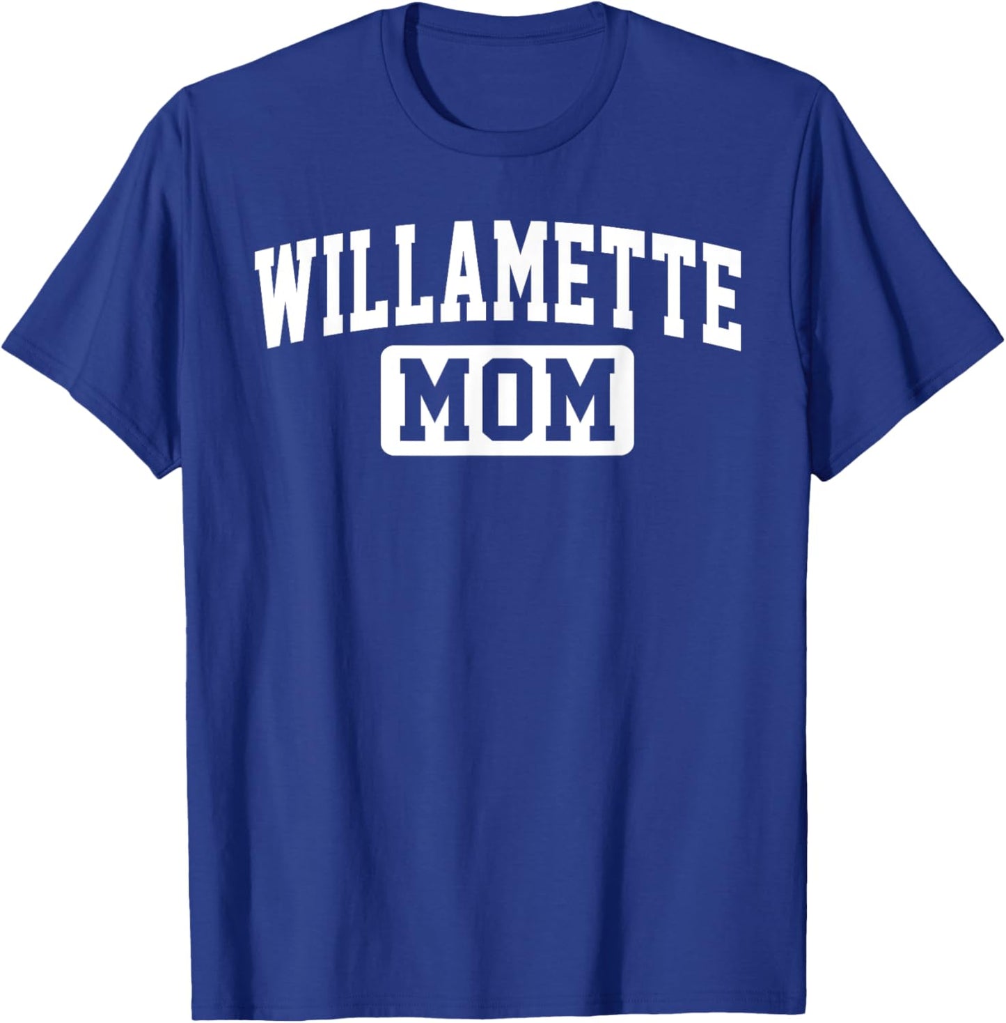 Willamette University Mom Mother Arch Vintage Family Women T-Shirt - T-Shirt | Royal