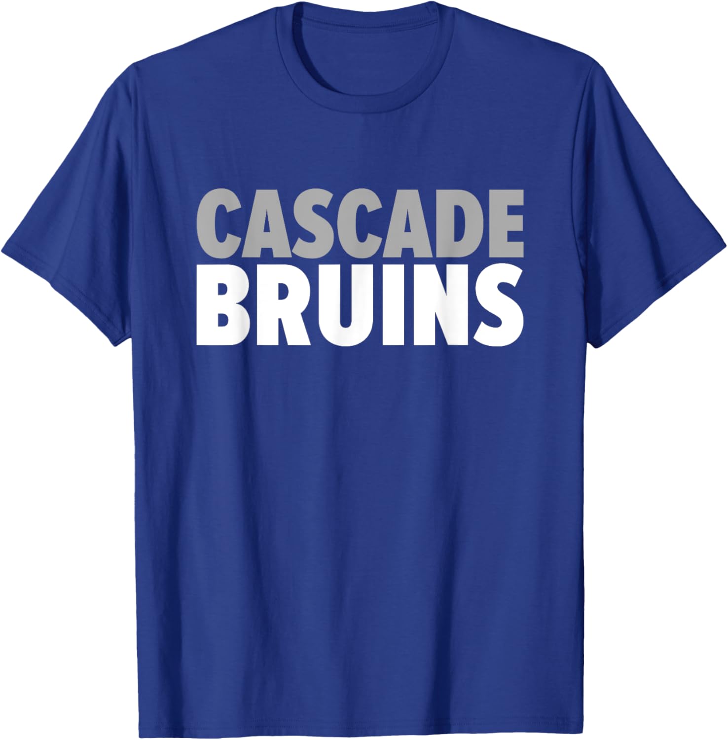 Cascade Bruins Bold T-Shirt - T-Shirt | Royal