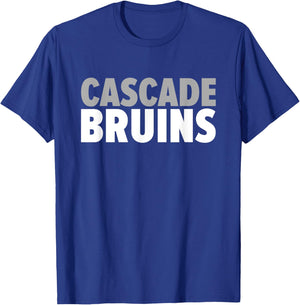 Cascade Bruins Bold T-Shirt - T-Shirt | Royal