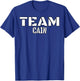 Team Cain Unique Personalized Matching Family T-Shirt - T-Shirt | Royal