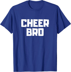 Kids Cheer Bro Cheerleader Brother T-Shirt - T-Shirt | Royal