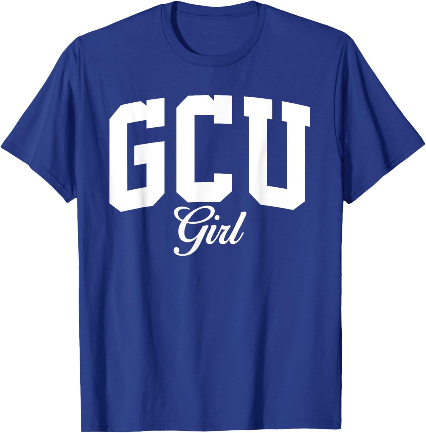 GCU University Girl Arch Vintage Design Girls T-Shirt - T-Shirt | Royal