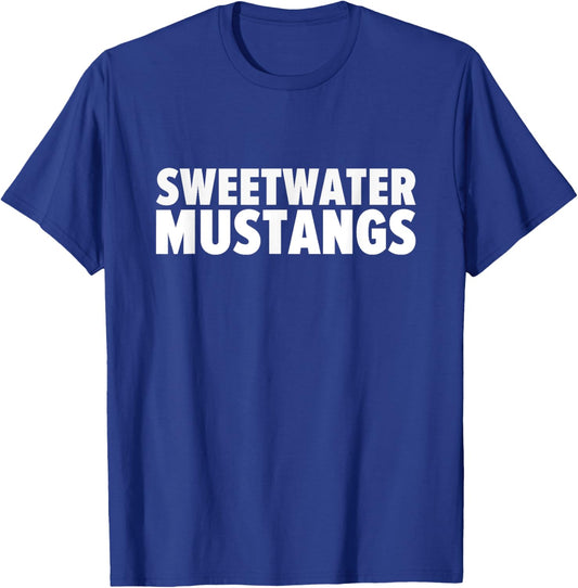 Sweetwater Mustangs Bold T-Shirt - T-Shirt | Royal
