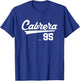 Player Name Swoosh Oswaldo Cabrera New York Baseball MLBPA T-Shirt - T-Shirt | Royal