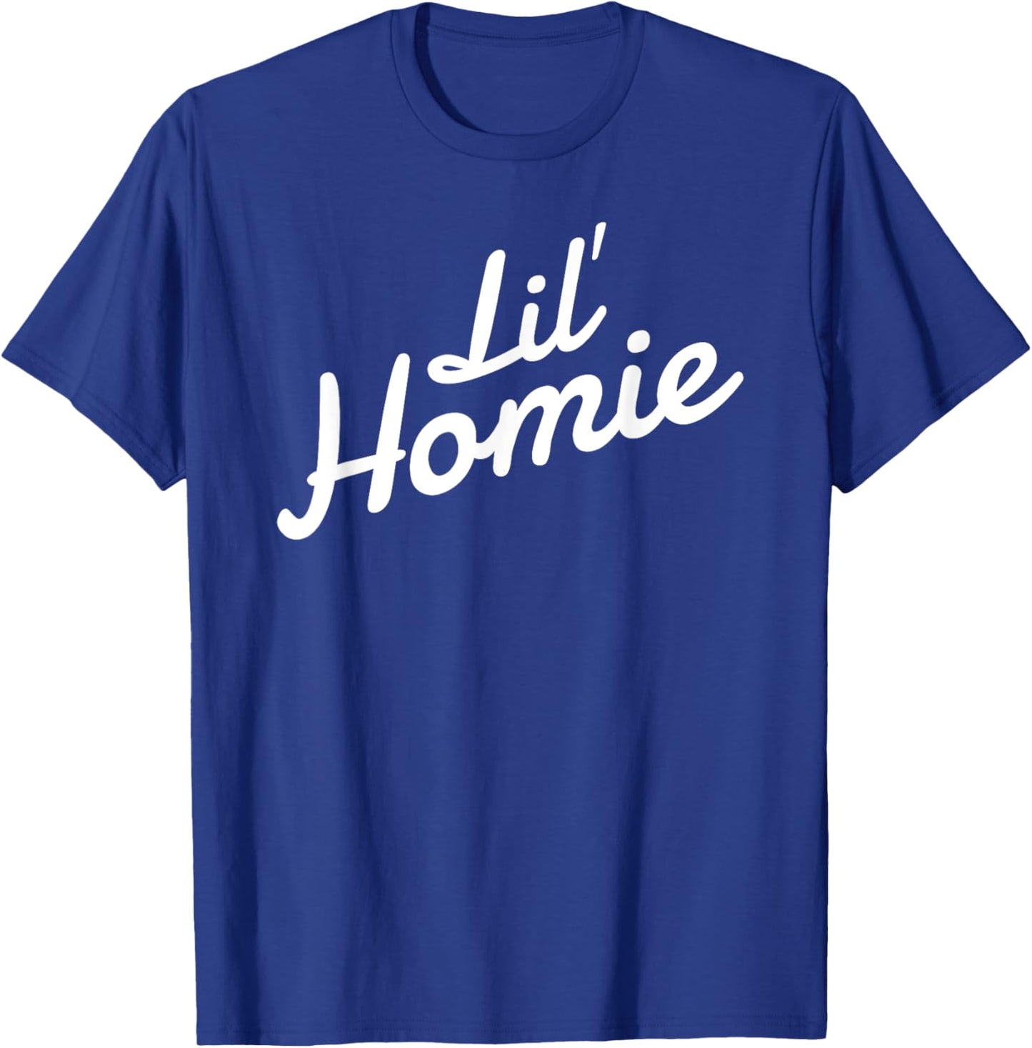Mexican Homie Apparel Co. Lil' Homie - Black, -Adults & Kids, Short Sleeve, Regular Fit, Small T-Shirt - T-Shirt | Royal